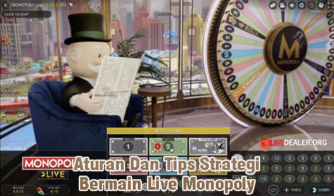 Aturan Dan Tips Strategi Bermain Live Monopoly